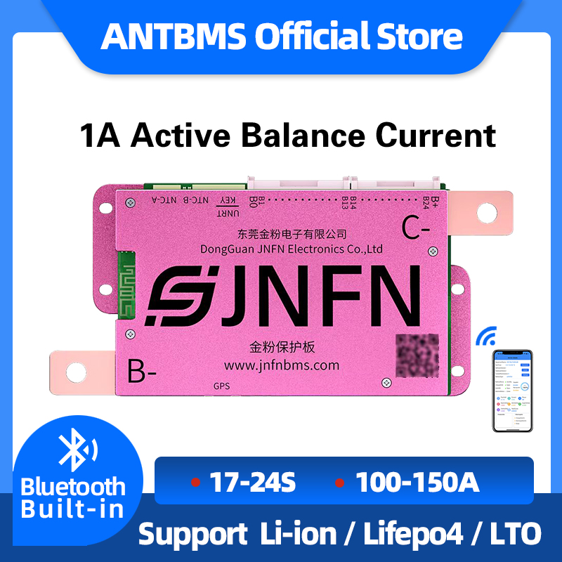 Smart Bms 72V 20S 150A Bluetooth - ANT BMS 1A Actieve Balans Lithiumbatterij