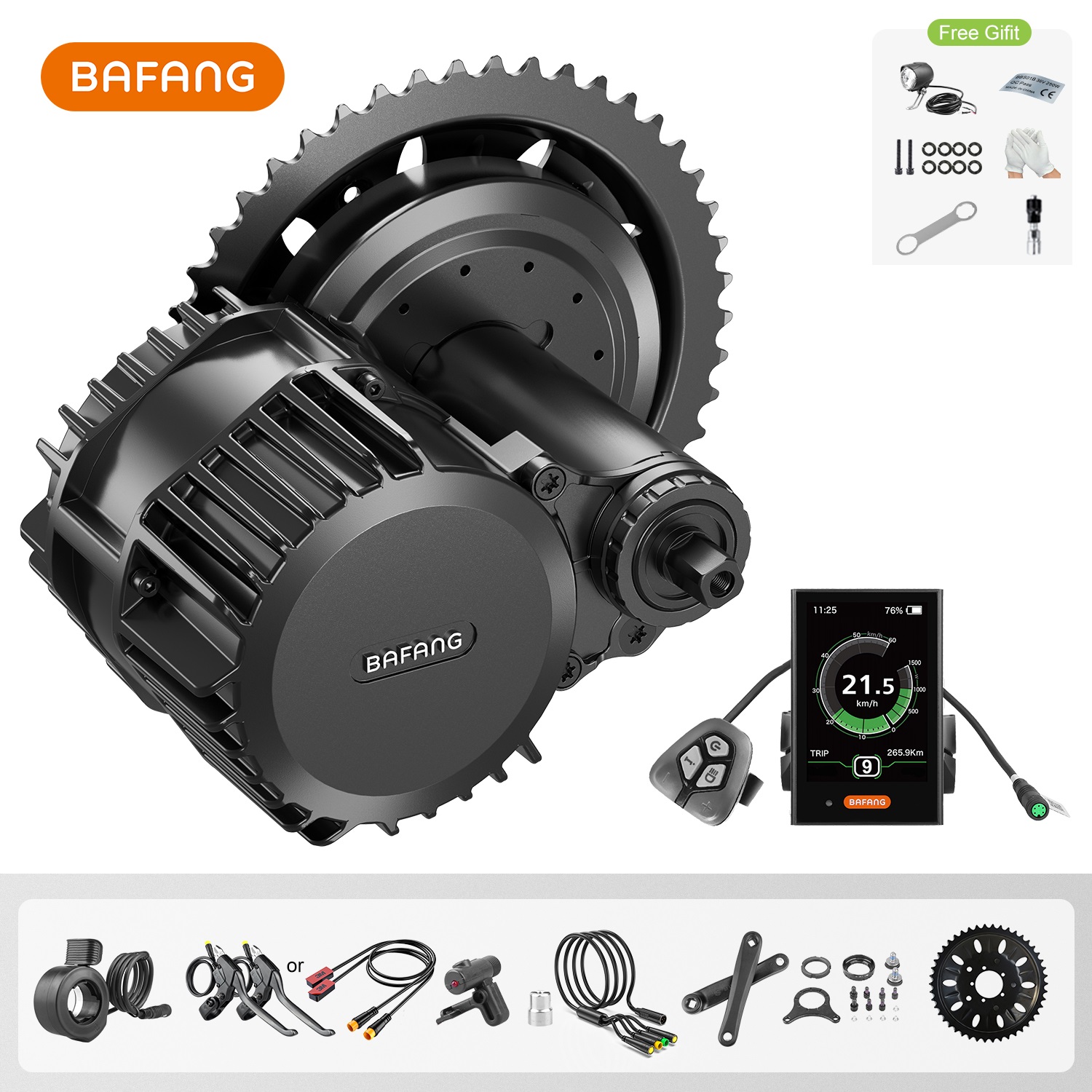Bafang G320 48V 52V 1000W BBSH - Mid Drive Motor Kit 52V 1000W recensie en prijs