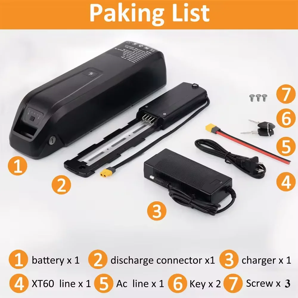 Voor Hailong EBike Batterij 36 - Ebike Battery 48V 20Ah Hailong recensie en prijs