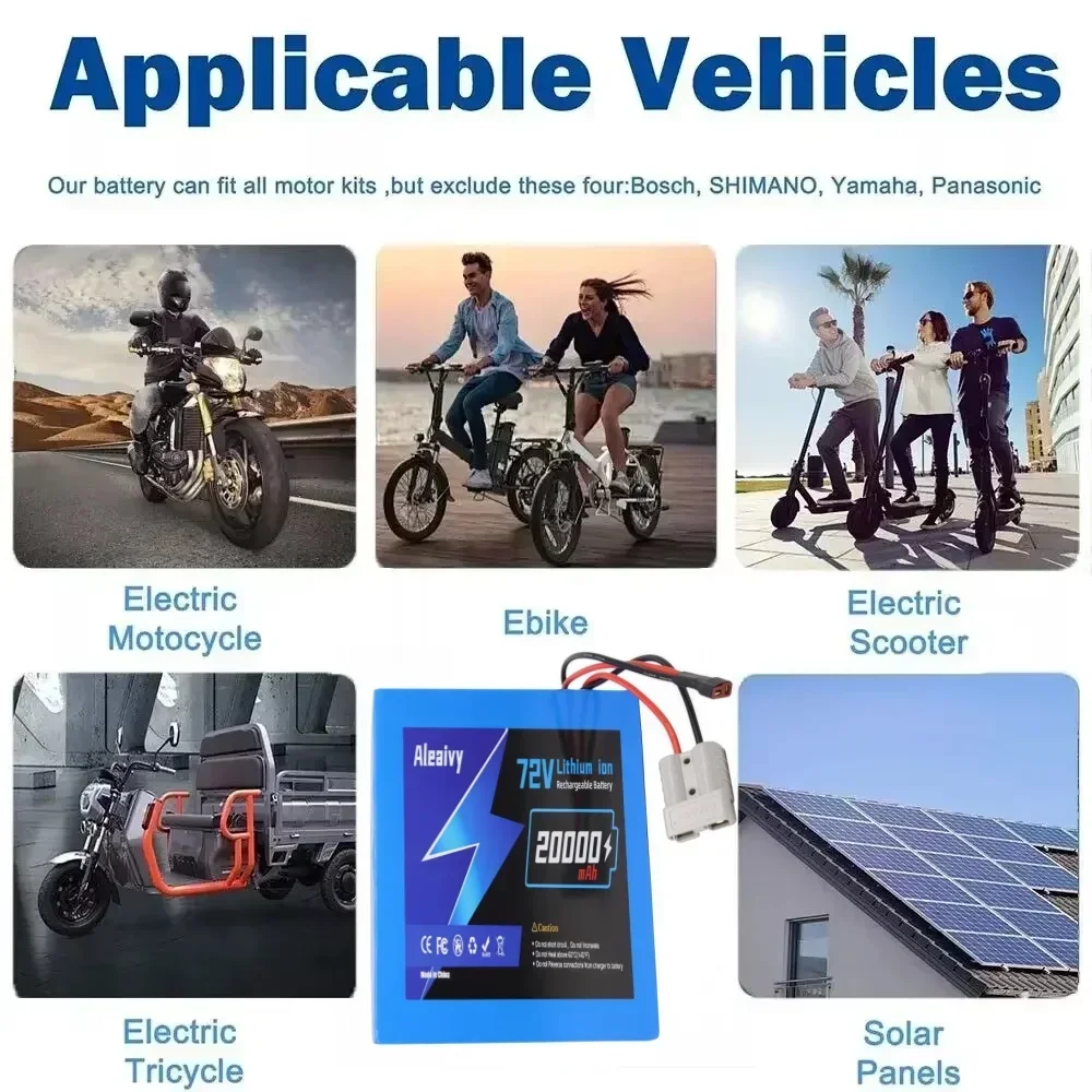 72V 30Ah High Power Snel Oplad - Electric Bicycle Battery 72V 30Ah recensie en prijs