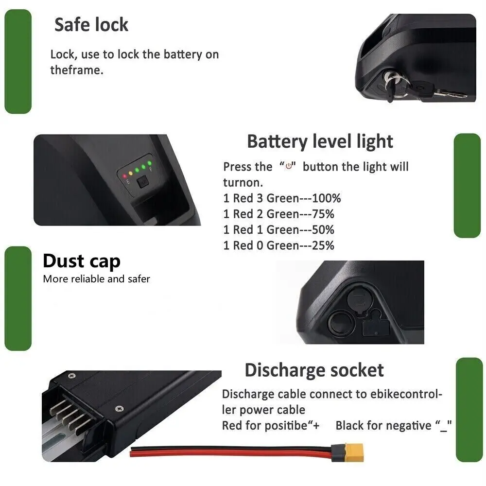 Hailong E-Bike Batterij 36V 48 - Ebike Battery 48V 20Ah Hailong recensie en prijs